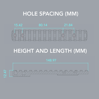 Howa 1500 mini action with measurements