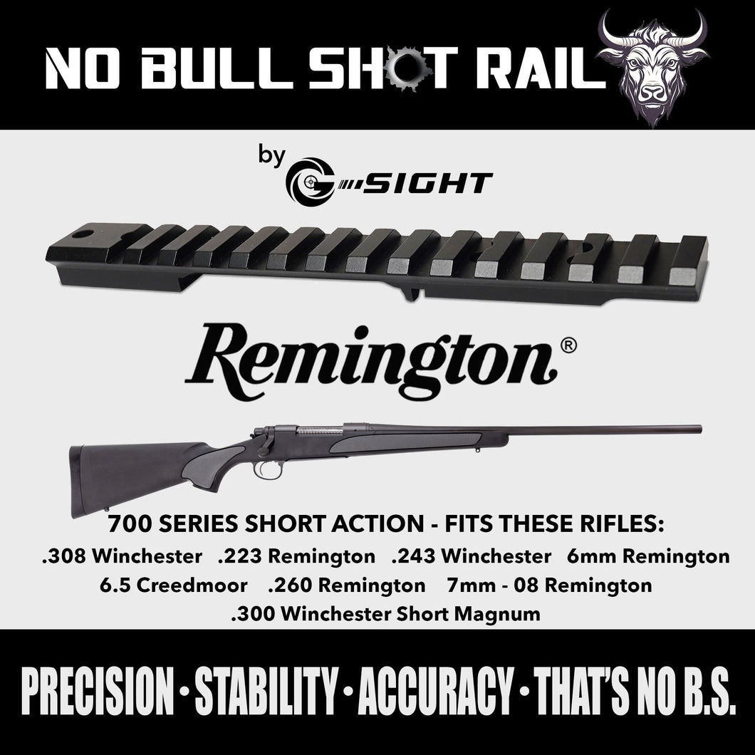 Picatinny Rail - REMINGTON 700 SHORT ACTION