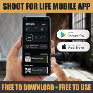 ZONE SHOOTER - Shoot For Life Mobile App Target - 105C