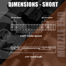 Load image into Gallery viewer, Picatinny Rail - REMINGTON 700 SHORT ACTION